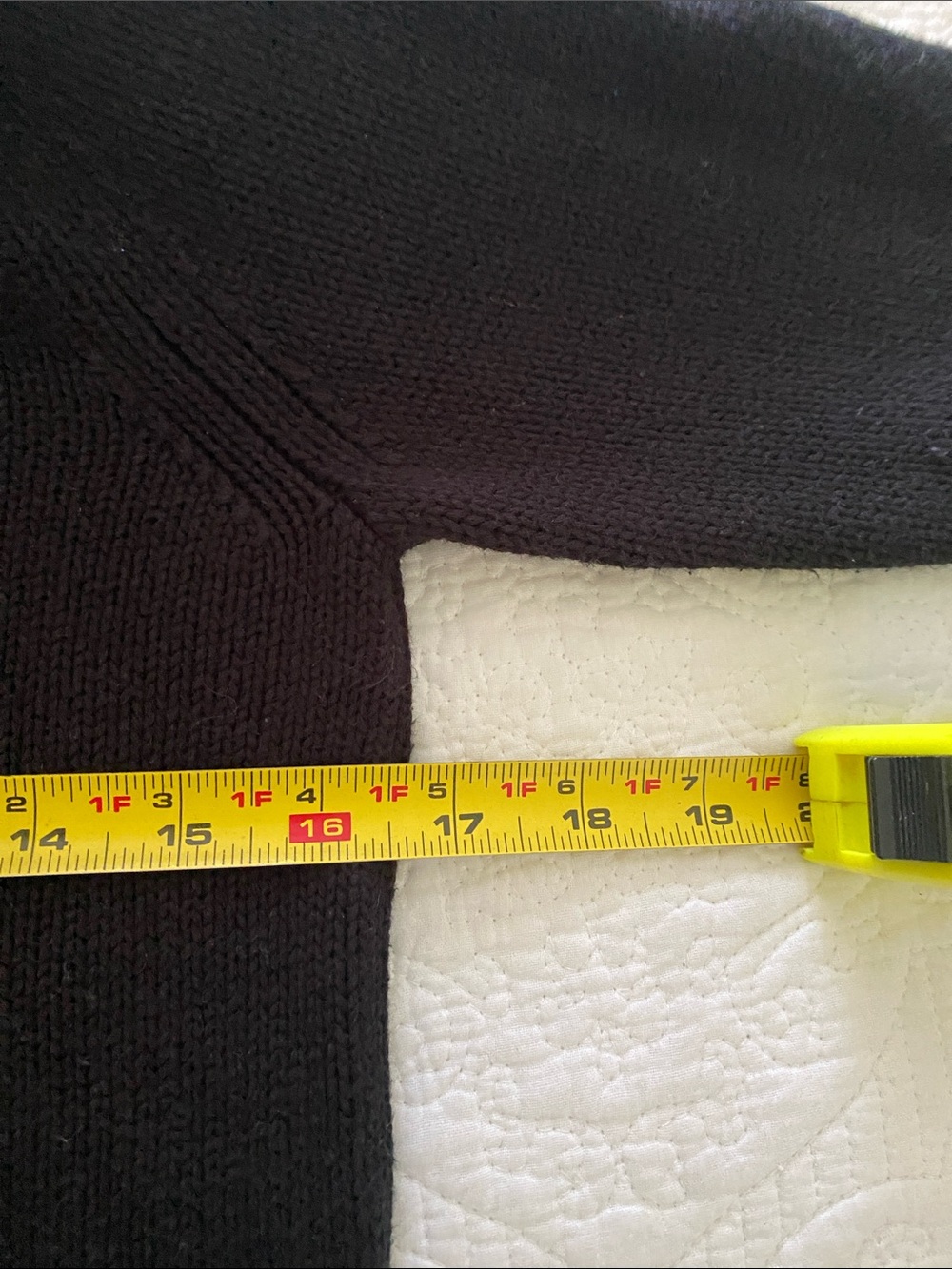 Vintage Ralph Lauren Sport Black Ribbed Turtleneck Sweater with Light Blue Pony - Picture 4 of 7